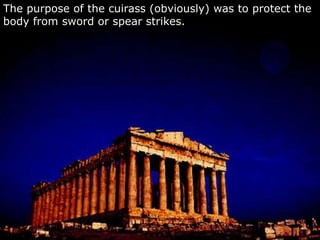 A modern recreation of a bell cuirass that follows the design of the actual one from the previous slide.