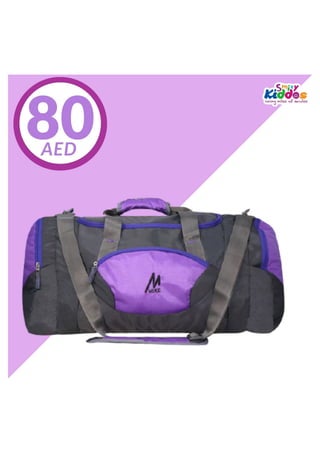 Mike weekender duffel bag - Purple
