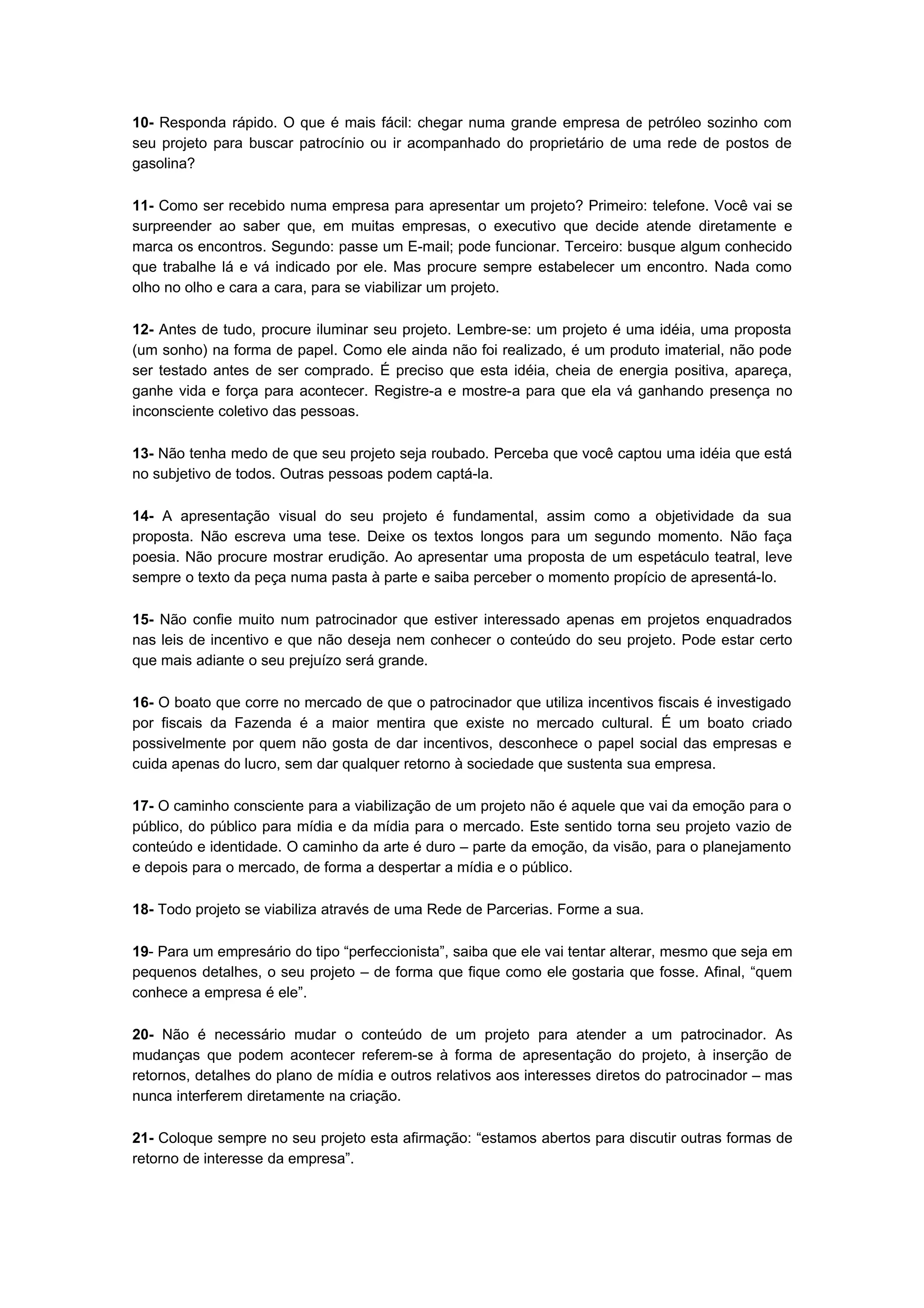 50 Dicas De Marketing Cultural