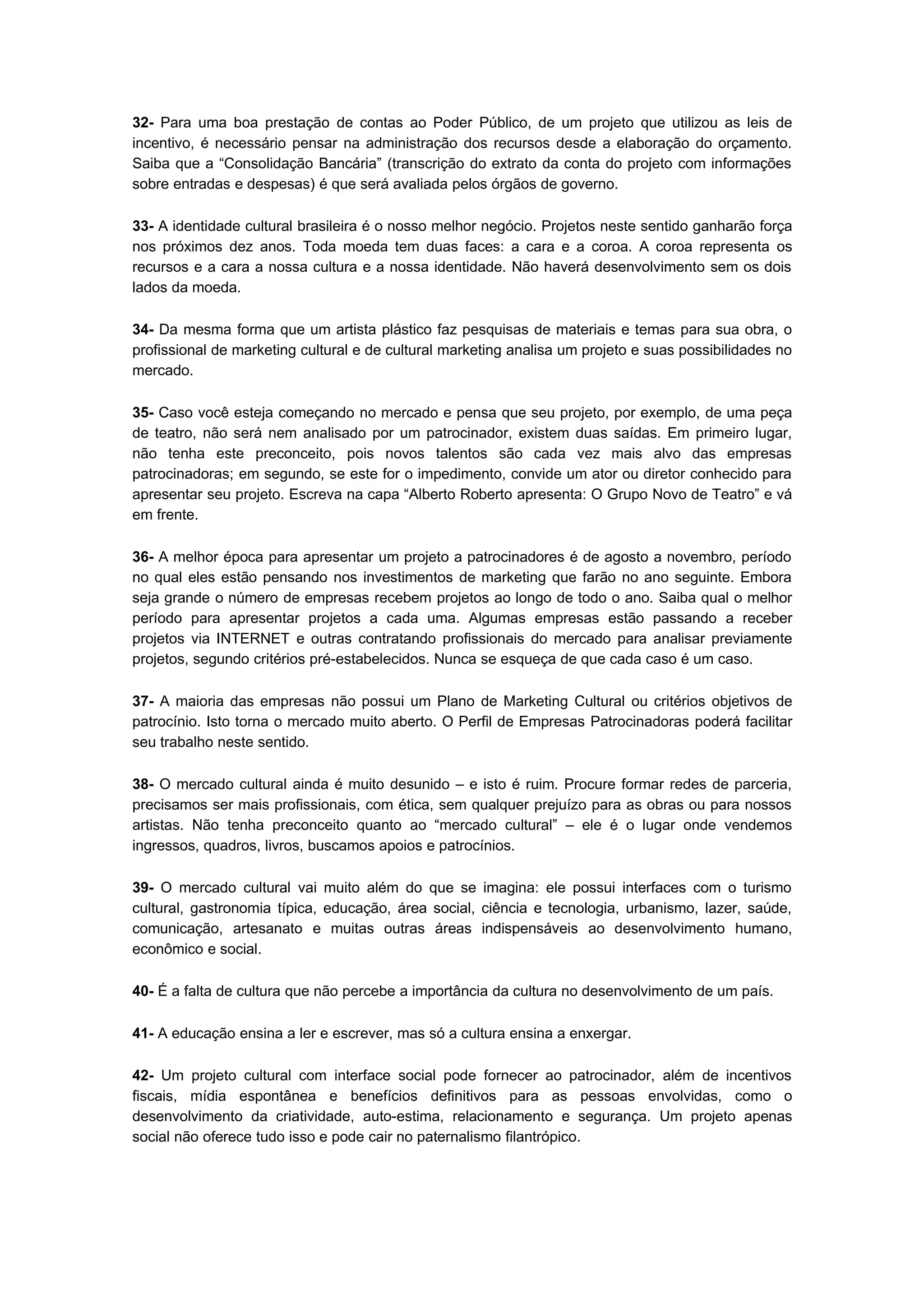 50 Dicas De Marketing Cultural