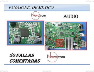 PANASONIC DE MEXICO
AUDIO
50 FALLAS
COMENTADAS
NOVACOM NOVACOM NOVACOM
NOVACOM NOVACOM NOVACOM
 