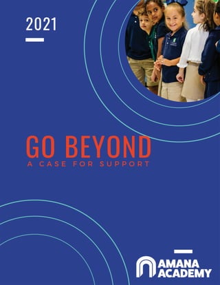 Case for Support - Amana Academy - Atlanta Booklet printing