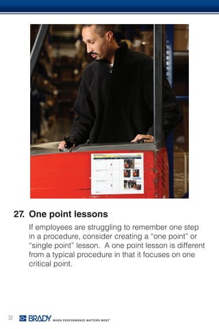 1 P. Lesson Lean 50 Lean Visuals Pocket Book by Brady | PDF