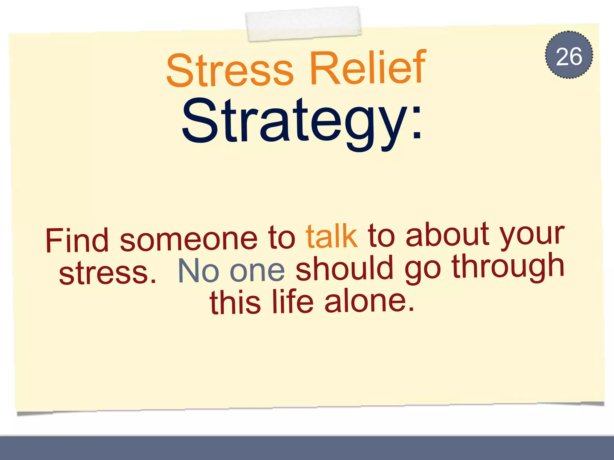 50 simple stress relief strategies ppt