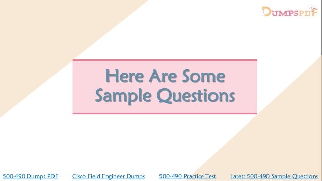 500-442 Valid Test Braindumps