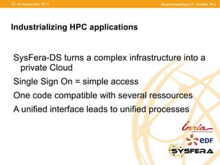 A consistent way to control applications for HPC applications developers 