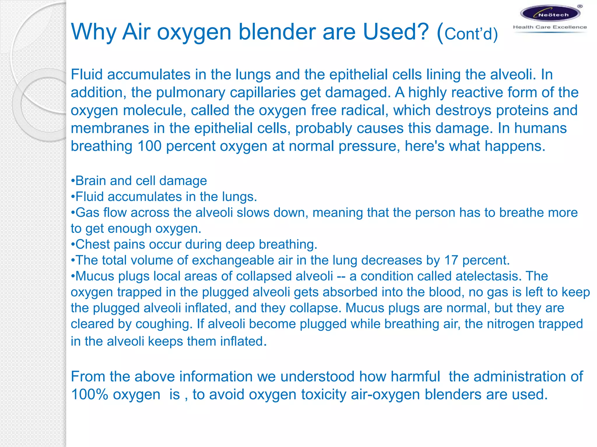 5000 series air oxygen blenders | PPTX