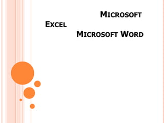 การคำนวณใน Microsoft Excel และ การทำจดหมายเวียน ใน Microsoft Word 