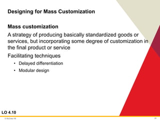 Chapter 4 product and service design operations management | PDF