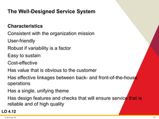 Chapter 4 product and service design operations management | PDF