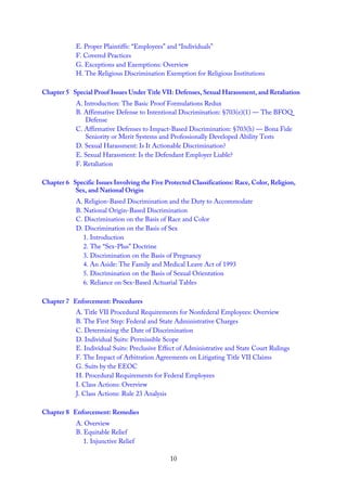 Examples Explanations For Employment Discrimination 3rd Edition Joel Wm ...