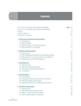 Fundamentals of Numerical Weather Prediction Coiffier | PDF