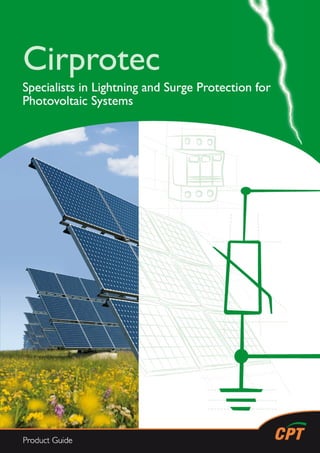 Cirprotec: Lightning and surge protection for photovoltaic installations