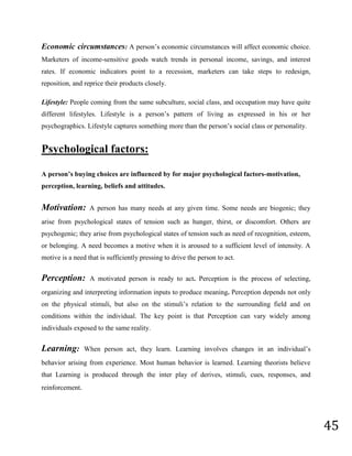 Types of buying decision behavior