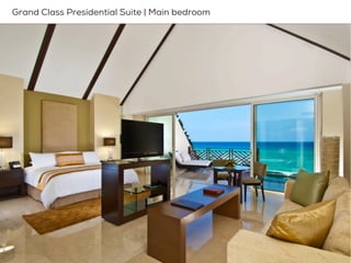 Grand Class KingGrand Class Presidential Suite | Main bedroom
 