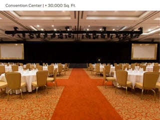 Centro de ConvencionesConvention Center | + 30,000 Sq. Ft.	
  

 