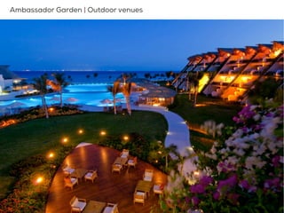 Jardín AmbassadorAmbassador Garden | Outdoor venues

 