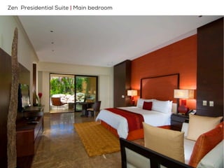 Presidencial Zen Grand - recámaraZen Presidential Suite | Main bedroom
 