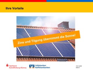 500 Photovoltaik Dächer Programm