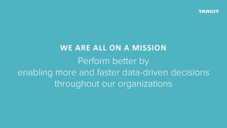 WE ARE ALL ON A MISSION
 