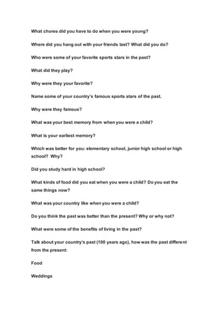500 grammar based conversation questions | PDF