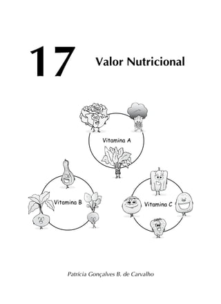 Patrícia Gonçalves B. de Carvalho
17 Valor Nutricional
Vitamina B Vitamina C
Vitamina A
 
