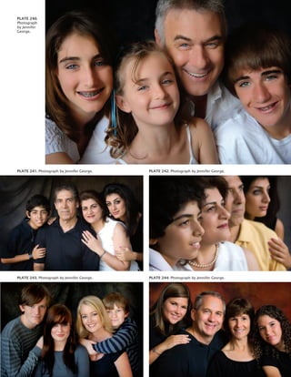 56 500 POSES FOR PHOTOGRAPHING GROUP PORTRAITS 
PLATE 245 (TOP LEFT). 
Photograph by Jennifer George. 
PLATE 246 (BOTTOM L...