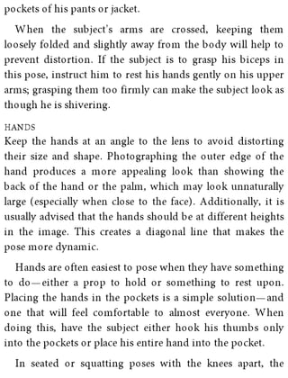 500 poses for photographing men