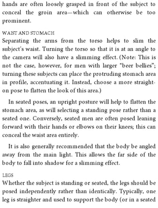 500 poses for photographing men