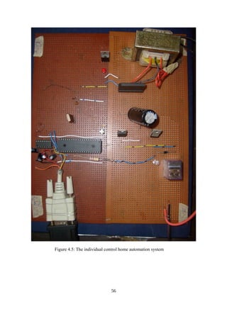 Figure 4.5: The individual control home automation system
56
 