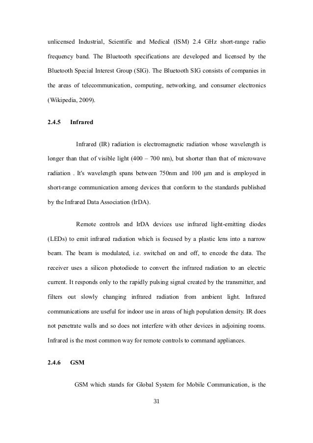 Bluetooth based home automation system project report Bluetooth based home automation system project report