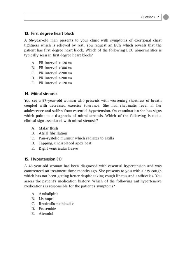 500 single best answers in medicine nbme medicine form 1