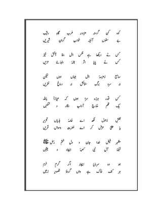 Mirza Asadullah Khan Ghalib - Diwan Naat o Manqabat