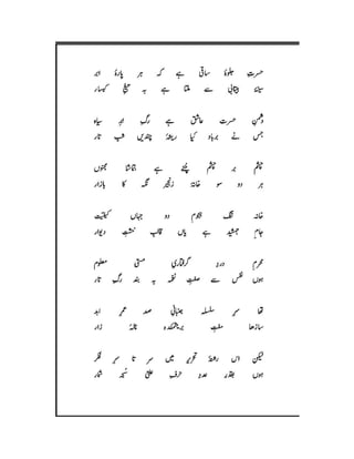 Mirza Asadullah Khan Ghalib - Diwan Naat o Manqabat