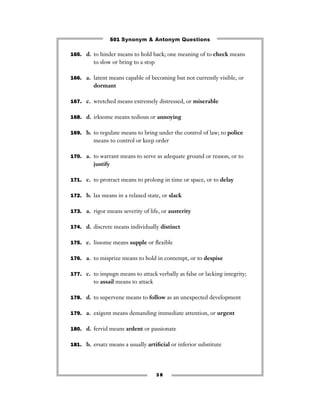 Control Antonym 501 synonym-&-antonym-questions(1) | PDF