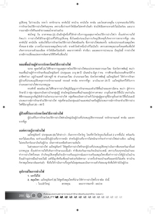 250
อุบัติเหตุ ไมวาจะเปน รถคว่ำ ตกจักรยาน ตกตนไม ตกบาน ตกบันได หกลม และโดยสาเหตุอื่น ๆ ทุกคนจะตองไดรับ
การรักษาโดยวิธีการยางไฟกันทุกคน เพราะเชื่อวาจะทำใหเลือดไมตกคางในตัว ชวยใหเลือดกระจายตัวไมเปนกอน และบาง
รายอาจมีการใหกินเหลาขาวผสมน้ำตาลรวมดวย
พอใหญ วัน อาสาพนม [2] เปนอีกผูหนึ่งที่ไดกลาวถึงการดูแลสุขภาพโดยวิธีการยางไฟวา ตั้งแตจำความได
ก็พบวา การยางไฟใชรักษาผูปวยที่ไดรับอุบัติเหตุ ซึ่งในสมัยกอนเปนการเกิดอุบัติเหตุที่เกิดจากการตกจากที่สูง เชน
ตกตนไม ตกบันได จะตองไดรับการรักษาโดยวิธีการยางไฟเหมือนกัน ซึ่งการยางไฟแตละครั้ง จะตองประกอบดวยสมุนไพร
ทั้งหมด 6 ชนิด บางครั้งอาจจะขาดสมุนไพรบางตัว ขาดตัวใดตัวหนึ่งบางก็ไมเปนไร เพราะสรรพคุณรวมทั้งหมดคือเพื่อให
เกิดการกระจายตัวของเลือด ทำใหเลือดไมแข็งตัว ลดอาการฟกช้ำ ดำเขียว และลดอาการปวดบวม ปจจุบันนี้ การยางไฟ
อาจมีการเปลี่ยนแปลงจากเดิมตามวิถีชีวิตที่เปลี่ยนไป
หมอพื้นบานผูทำการรักษาโดยวิธีการยางไฟ
จงกล พูลสวัสดิ์ [3] ไดศึกษาการดูแลสุขภาพโดยวิธีการยางไฟของประชาชนชาวกมลาไสย จังหวัดกาฬสินธุ พบวา
หมอพื้นบานผูทำการรักษาคือแมใหญจันทร ประชุมแสง อายุ 84 ป เปนหมาย มีลูก 7 คน การศึกษาชั้นประถมศึกษาปที่ 4
อาชีพทำนา อยูบานเลขที่ 129 หมูที่ 16 ตำบลกมลาไสย อำเภอกมลาไสย จังหวัดกาฬสินธุ แมใหญจันทร ไดทำการรักษา
ผูปวยที่ประสบอุบัติเหตุจากรถจักรยานยนต รถยนต หกลม ตกจากที่สูง มาเปนเวลา 25 ป แมใหญจันทรไดรับการ
ถายทอดการยางไฟจากบรรพบุรุษ
ทรงศักดิ์ สอนจอย [4] ไดศึกษาการยางไฟภูมิปญญาการรักษาตนเองดวยวิธีพื้นบานของชาวอีสาน พบวา ผูทำการ
รักษามี 3 กลุม กลุมแรกเปนชาวบานกลุมผูรู สวนใหญเปนหมอพื้นบานและผูนำทางศาสนา อายุตั้งแต 60 ปขึ้นไป เคยรวมใน
พิธีกรรมและถูกเชิญใหเขารวมในกระบวนการยางไฟ กลุมที่สองเปนชาวบานทั่วไปกลุมผูสูงอายุที่มีอายุตั้งแต 50 ปขึ้นไปและมี
ประสบการณการรักษาดวยวิธีการยางไฟ กลุมที่สามเปนกลุมแมบานและพอบานหรือผูมีประสบการณการรักษาดวยวิธีการยาง
ไฟที่มีอายุตั้งแต 20 – 49 ป
ผูปวยที่รับการรักษาโดยวิธีการยางไฟ
ผูปวยที่รับการรักษาโดยวิธีการยางไฟสวนใหญเปนผูปวยที่ประสบอุบัติจากรถยนต รถจักรยานยนต หกลม และตก
จากที่สูง
องคความรูการยางไฟ
แมใหญจันทร ประชุมแสง [5] ไดกลาววา เริ่มจากการไหวครู โดยที่คาไหวครูจะเริ่มตั้งแต 2 บาทขึ้นไป พรอมกับ
ดอกไมและเทียน จะทำแบบนี้กับผูปวยที่อาการหนัก สำหรับผูปวยที่อาการไมหนักมากก็จะทำการยางไฟอยางเดียว แมใหญ
ไมเคยเรียกรองเอาเงินกับผูปวย เปนการชวยเหลือดวยความเต็มใจ
ในสวนของการยางไฟ แมใหญจันทร ไดพูดถึงการยางไฟรักษาผูปวยที่ประสบอุบัติเหตุวาเปนการสืบทอดกันมาตั้งแต
บรรพบุรุษ ตั้งแตจำความไดก็เห็นการรักษาแบบนี้แลว ทำสืบตอกันมาจนเกิดเปนประเพณี เพราะเกือบทุกคนในบานจะ
ทำการยางไฟทั้งหมด ถาเกิดอุบัติเหตุขึ้นก็จะมีการเตรียมอุปกรณและการเตรียมสมุนไพรเพื่อทำการยางใหผูปวยในบาน
ถึงแมวาอุปกรณในบานจะไมมี แตก็มีญาติหรือเพื่อนบานชวยกันจัดหามา บางครั้งเจาของบานเตรียมแครยังไมเสร็จ ชาวบาน
ก็หาสมุนไพรมาเต็มแครแลว ซึ่งถือไดวาเปนการเกื้อกูลกันในชุมชนและเปนการรวมตัวกันของญาติเพื่อใหกำลังใจผูปวย
อุปกรณในการยางไฟ
1. แครไมไผ
2. สมุนไพร แมใหญจันทร [5] ไดพูดถึงสมุนไพรที่นำมาใชทำการยางไฟทั้ง 6 ชนิด ดังนี้
- ใบเปลาใหญ สรรพคุณ ลดอาการชอกช้ำ ลดปวด
 