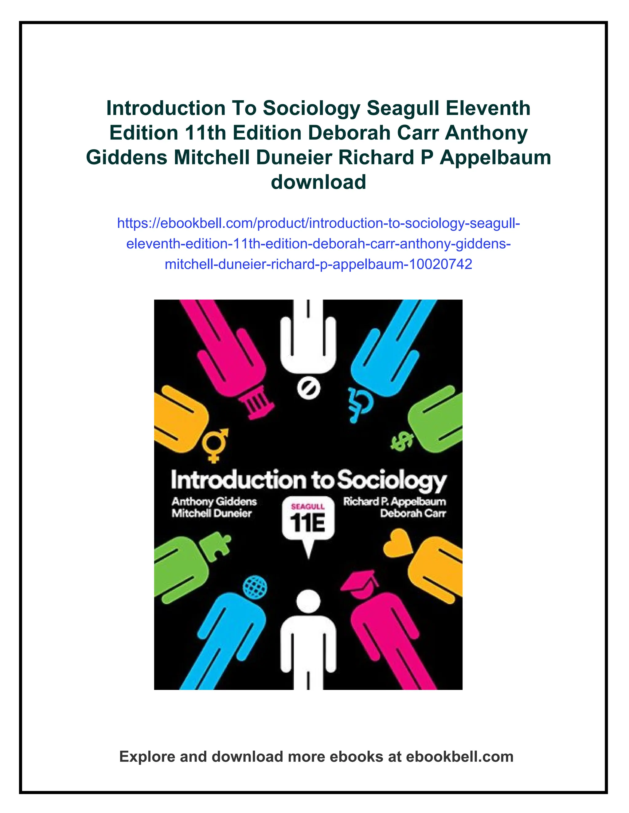 Introduction To Sociology Seagull Eleventh Edition 11th Edition