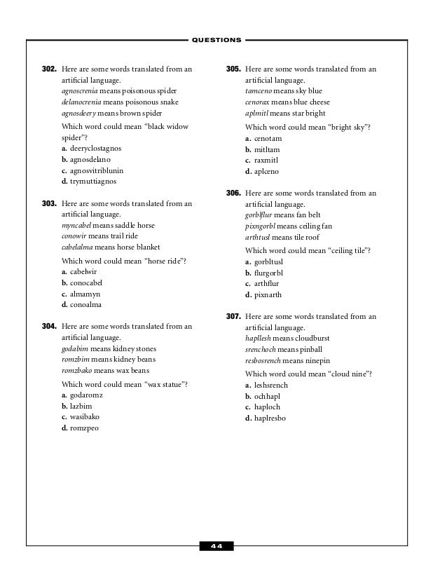 501 challenging logic and reasoning problems