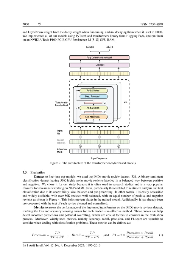 Analysis Of The Evolution Of Advanced Transformer Based Language Models Analysis Of The Evolution Of Advanced Transformer Based Language Models