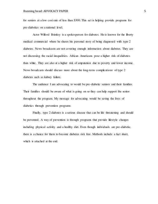 Advocacy Paper