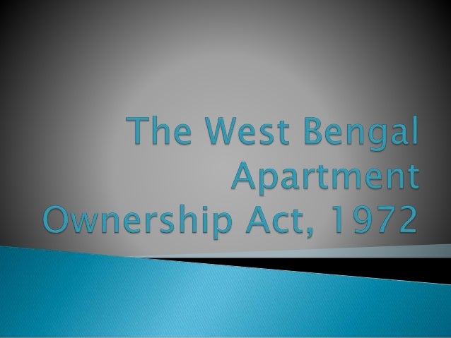 The Act outlines the basic legal provisions
ensuring legal rights vested in the Apartment
owners as well as the innovative...