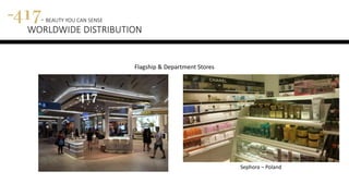 Flagship & Department Stores
- BEAUTY YOU CAN SENSE
WORLDWIDE DISTRIBUTION
Sephora – Poland
 