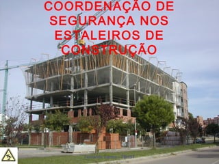 COORDENAÇÃO DE
SEGURANÇA NOS
ESTALEIROS DE
CONSTRUÇÃO
1Fernando Santos - TSHST
 