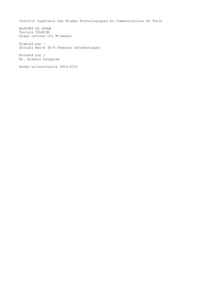 50315546 rapportdestagetelecom