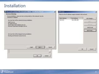 Installation




               18
 