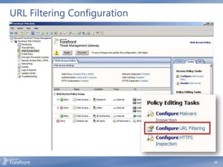 URL Filtering Configuration




                              38
 