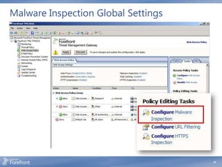 Malware Inspection Global Settings




                                     51
 