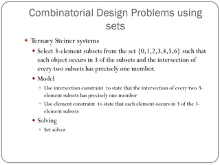 Combinatorial Problems2 | PDF