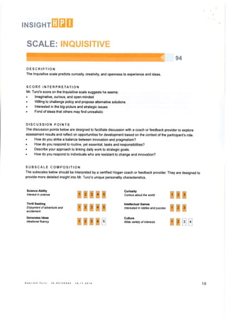 HOGAN TEST | PDF