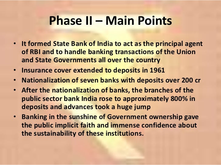 banks in india - nationalisation of banks essay Evolution of the indian banking system establishment of banks in india mrsindira gandhi announced the nationalisation of 14 major commercial banks. banks in india - nationalisation of banks essay Evolution of the indian banking system establishment of banks in india mrsindira gandhi announced the nationalisation of 14 major commercial banks.